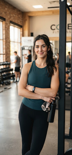 Gym member portrait